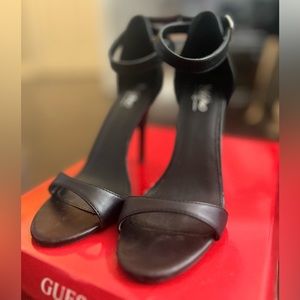 Black Ankle Strap Heels